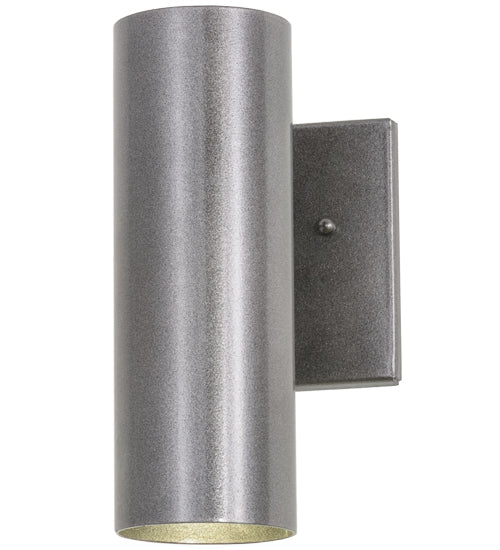 Meyda Lighting Cilindro 6" Cosmic Silver Vein Starkville Wall Sconce