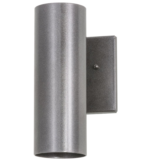 Meyda Lighting Cilindro 6" Cosmic Silver Vein Starkville Wall Sconce