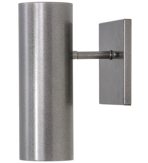 Meyda Lighting Cilindro 6" Cosmic Silver Vein Starkville Wall Sconce