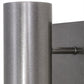 Meyda Lighting Cilindro 6" Cosmic Silver Vein Starkville Wall Sconce