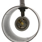 Meyda Lighting Cilindro 6" Cosmic Silver Vein Starkville Wall Sconce