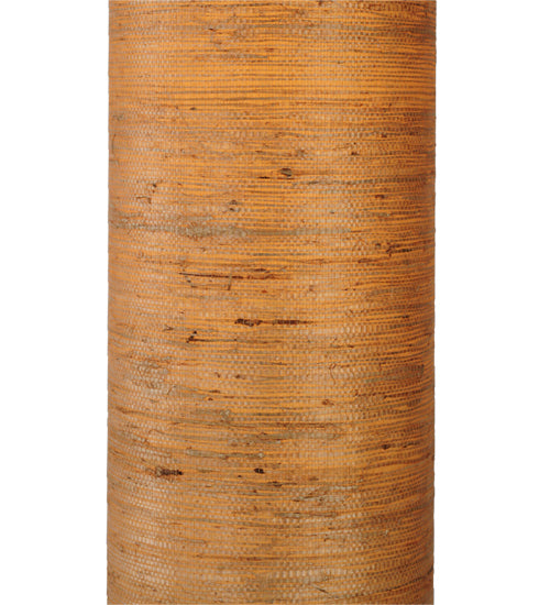 Meyda Lighting Cilindro 6" Oil Rubbed Bronze Burlap Pendant Light With Bronze Shade