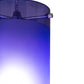 Meyda Lighting Cilindro 6" Sparkle Silver Play Mini Pendant Light With Frosted Blue Idalight Shade Glass