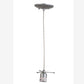 Meyda Lighting Cilindro 6" Sparkle Silver Play Mini Pendant Light With Frosted Orange Idalight Shade Glass