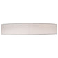 Meyda Lighting Cilindro 60" 10-Light Nickel Powder Coat Flush Mount Light With White Textrene & Statuario Idalight Shade