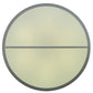 Meyda Lighting Cilindro 60" 6-Light Nickel Flush Mount Light With White Linen Textrene Shade