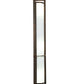 Meyda Lighting Cilindro 7" 3-Light Gilded Tobacco Kenzo Wall Sconce With White Statuario Idalight Shade