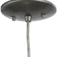 Meyda Lighting Cilindro 7" Nickel Powder Coat Mini Pendant Light With White Statuario Idalight Shade Glass