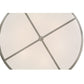 Meyda Lighting Cilindro 72" 12-Light Nickel Pendant Light With Beige Burlap Textrene and Statuario Idalight Shade