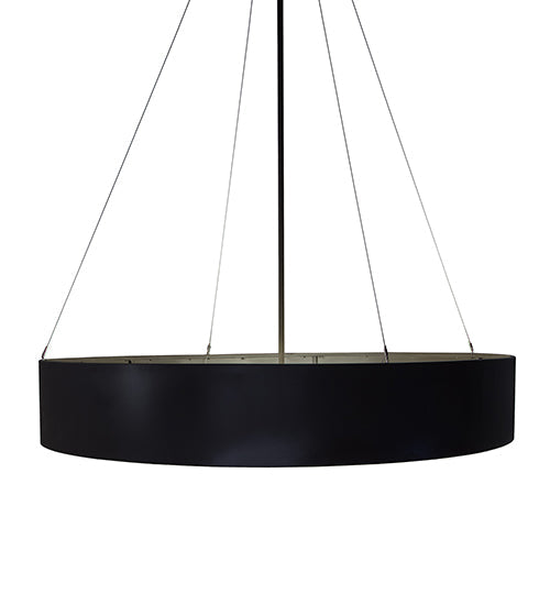 Meyda Lighting Cilindro 72" 12-Light Timeless Bronze Pendant Light With White Statuario Idalight Shade Glass