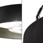 Meyda Lighting Cilindro 72" 12-Light Timeless Bronze Pendant Light With White Statuario Idalight Shade Glass