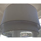 Meyda Lighting Cilindro 73" 12-Light 2-Tier Nickel Powder Coat Pendant Light With Cream Textrene Shade