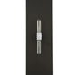 Meyda Lighting Cilindro 8" 2-Light Timeless Bronze Old World Wall Sconce With Beige Shade Glass