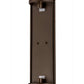 Meyda Lighting Cilindro 8" 2-Light Tyler Bronze Wall Sconce With Beige Fleshtone Idalight Shade Glass