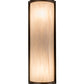 Meyda Lighting Cilindro 8" 2-Light Tyler Bronze Wall Sconce With Beige Fleshtone Idalight Shade Glass
