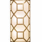Meyda Lighting Cilindro 8" 3-Light Goldtastic Mosaic Wall Sconce With White Statuario Idalight Shade