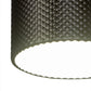 Meyda Lighting Cilindro 8" LED Brushed Stainless Steel Metal-Tex Pendant Light With White Statuario Idalight Shade Glass