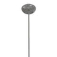 Meyda Lighting Cilindro 8" Timeless Bronze Pendant Light With Amber Swirl Siena Idalight Shade