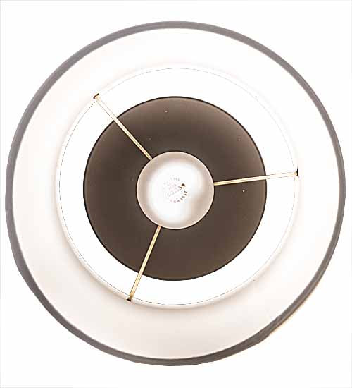 Meyda Lighting Cilindro 8" Timeless Bronze Table Lamp With Cream Textrene Shade