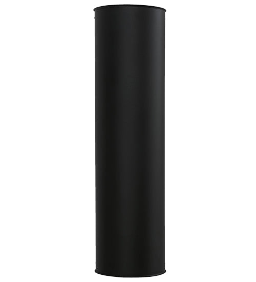 Meyda Lighting Cilindro 9" 2-Light Anodized Effect Black All Aperto Wall Sconce