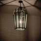 Meyda Lighting Citadel 22" Verdant Green Pendant Light With Green Mesh Shade