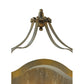 Meyda Lighting Citadel 25" 5-Light French Bronze Wall Sconce With Clear Seeded Shade Glass