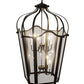 Meyda Lighting Citadel 33" 10-Light Oil Rubbed Bronze Pendant Light With Clear Crystal Idalight Shade Glass