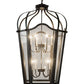 Meyda Lighting Citadel 33" 10-Light Oil Rubbed Bronze Pendant Light With Clear Crystal Idalight Shade Glass