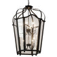 Meyda Lighting Citadel 33" 10-Light Oil Rubbed Bronze Pendant Light With Clear Crystal Idalight Shade Glass