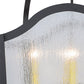 Meyda Lighting Citadel 42" 12-Light 2-Tier Oil Rubbed Bronze Pendant Light With Rainstone Idalight Shade Glass