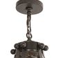 Meyda Lighting Citadel 42" 12-Light Timeless Bronze Pendant Light With Clear Crystal Idalight Shade Glass