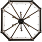 Meyda Lighting Citadel 42" 12-Light Timeless Bronze Pendant Light With Clear Crystal Idalight Shade Glass
