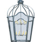 Meyda Lighting Citadel 69" 16-Light Blackened Pewter Pendant Light With Clear Crystal Idalight Shade