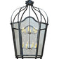 Meyda Lighting Citadel 69" 16-Light Blackened Pewter Pendant Light With Clear Crystal Idalight Shade