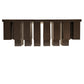Meyda Lighting Cityscape Vista 35" 48-Light Rail Bronze Flush Mount Light