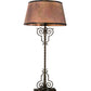 Meyda Lighting Clarice 72" 4-Light Light Burnished Antique Copper Floor Lamp With Vintage Copper Shade