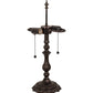 Meyda Lighting Classic 21" 2-Light Mahogany Bronze Classic Table Lamp Base