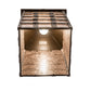 Meyda Lighting Clavos 10" Classic Rust Wall Sconce With Silver Mica Shade Glass