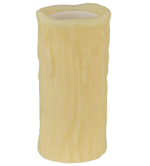 Meyda Lighting Clayton 60" 12-Light Gilded Tobacco Chandelier With Ivory Faux Candlelight