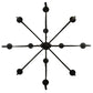 Meyda Lighting Clayton 60" 12-Light Gilded Tobacco Chandelier With Ivory Faux Candlelight