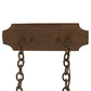 Meyda Lighting Clifton 36" 8-Light Antique Rust Chandelier With Ivory Faux Candlelight