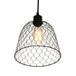 Meyda Lighting Cloche 10" Solar Black Pendant Light