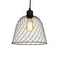 Meyda Lighting Cloche 10" Solar Black Pendant Light