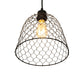 Meyda Lighting Cloche 10" Solar Black Pendant Light