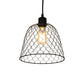 Meyda Lighting Cloche 10" Solar Black Pendant Light