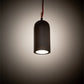 Meyda Lighting Cloche 4" Wrought Iron Pendant Light