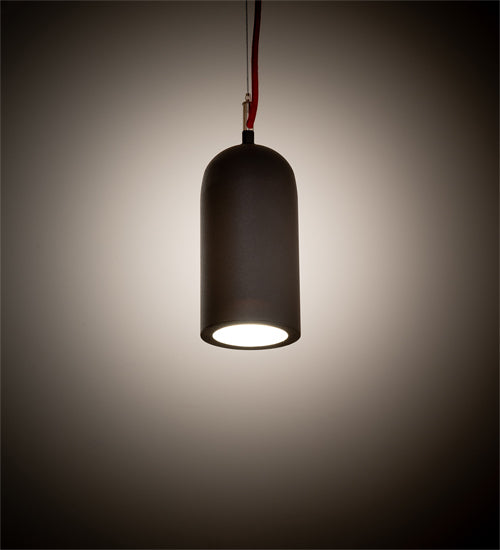 Meyda Lighting Cloche 4" Wrought Iron Pendant Light