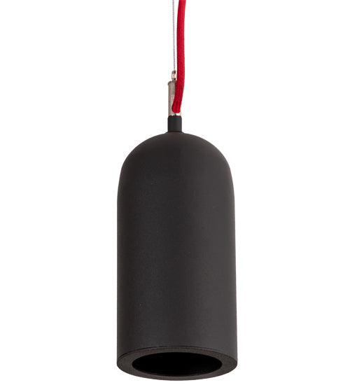 Meyda Lighting Cloche 4" Wrought Iron Pendant Light