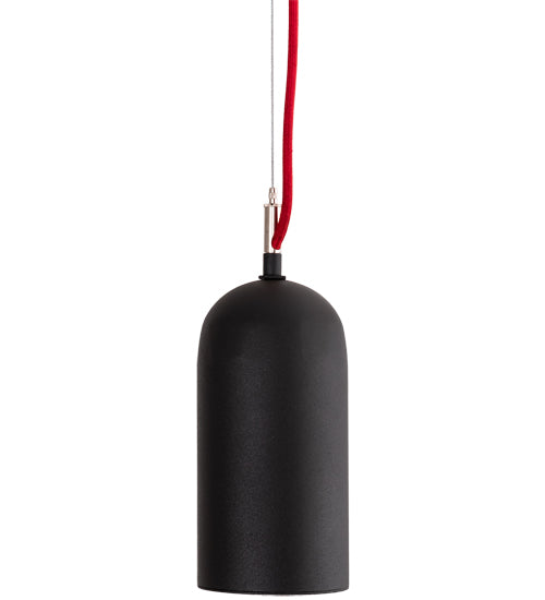 Meyda Lighting Cloche 4" Wrought Iron Pendant Light