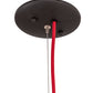 Meyda Lighting Cloche 4" Wrought Iron Pendant Light